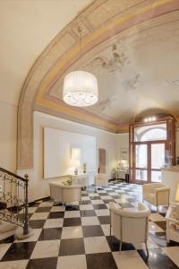 Ruang duduk di Palazzo Pischedda