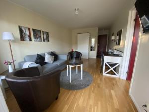Posezení v ubytování Nordby Hotell + 25 fotografií