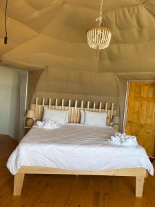 Ein Bett oder Betten in einem Zimmer der Unterkunft Kintiri Glamping