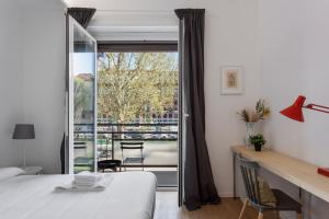 Posteľ alebo postele v izbe v ubytovaní Naviglio Dream - Via Codara
