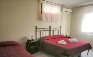Hotel Sant'elene客房内的一张或多张床位