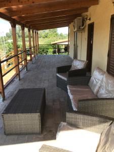 Posezení v ubytování 1 floor of the seaside Villa with a terrace + 4 fotografie