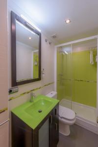Koupelna v ubytování Apartamento Céntrico Sibarys-3 dormitorios