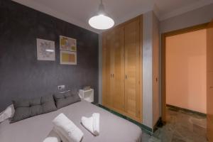 Postel nebo postele na pokoji v ubytování Apartamento Céntrico Sibarys-3 dormitorios