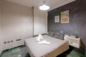 Postel nebo postele na pokoji v ubytování Apartamento Céntrico Sibarys-3 dormitorios