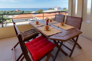 Balkón nebo terasa v ubytování Montenegro Apartments Utjeha