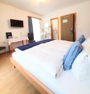 Postel nebo postele na pokoji v ubytování Hotel-Restaurant Grina