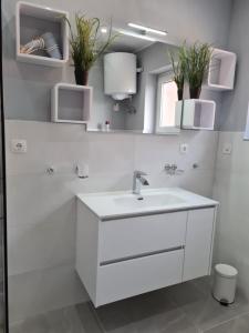 Koupelna v ubytování Apartman Joki