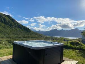 Fotografie z fotogalerie ubytování Villa med jacuzzi og nydelig utsikt v destinaci Gravdal