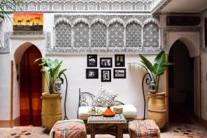 Riad Vis Ta Vie的休息区