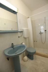 Koupelna v ubytování Apartments Golondrina