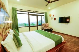 TV a/nebo společenská místnost v ubytování Hotel Sagarmatha