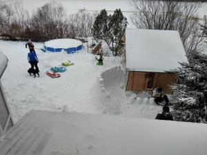 Apartment Erlauf - Ursprung, - 6 Personen, Outdoorsauna mit Bachzugang talvel