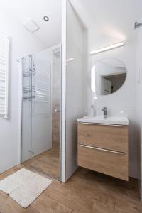 Kúpeľňa v ubytovaní Apartamenty Jantar