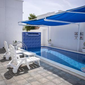 Bazén v ubytování THE POOL VILLA - TANUF nebo v jeho okolí