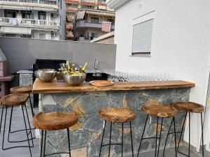 Fotografie z fotogalerie ubytování Rocknest Sea View Penthouse v destinaci Sarandë