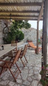 Patio nebo venkovní prostory v ubytování Villa Smaragda