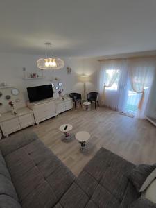 Χώρος καθιστικού στο Apartment Barba View