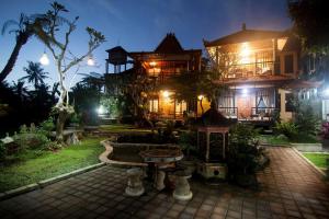 Zahrada ubytování Ganesha Ubud Inn