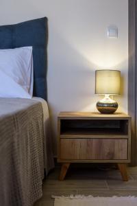 Voodi või voodid majutusasutuse BigBlue luxury apartments toas