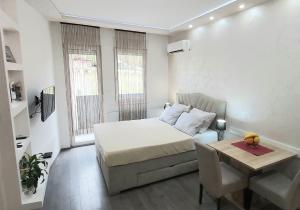 TV a/nebo společenská místnost v ubytování Apartments Višnja