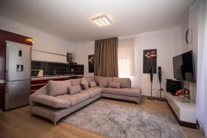 A seating area at Apartment