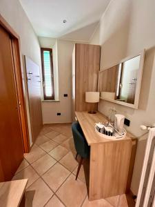 Kuchyň nebo kuchyňský kout v ubytování Albergo Africa
