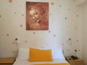 Posteľ alebo postele v izbe v ubytovaní Albergo Stella