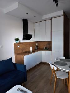 Kuchyň nebo kuchyňský kout v ubytování Apartamenty Termalne na Długiej 10