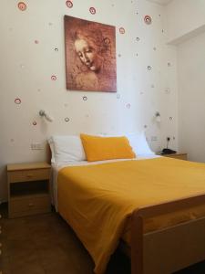 Posteľ alebo postele v izbe v ubytovaní Albergo Stella