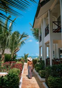 Ein Garten an der Unterkunft Sansi Kendwa Beach Resort