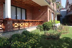 Zahrada ubytování Hoang Loc Villa