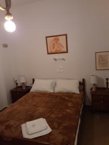 Letto o letti in una camera di Remezzo