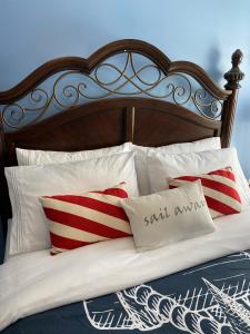 Voodi või voodid majutusasutuse Seabank House Bed and Breakfast Ahoy toas