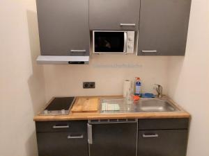 Kuhinja ili čajna kuhinja u objektu 3 Raben - Leoben - Zimmer für Geschäftsreisende, Urlauber, Monteure und Handwerker, Polski Pensjonat Austria