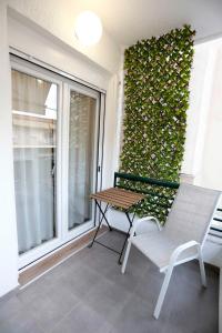 Balkón nebo terasa v ubytování Bianca Suites