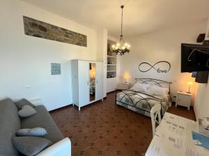 Postel nebo postele na pokoji v ubytování Villa Pecunia