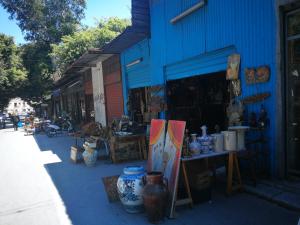 The surrounding neighborhood or a neighborhood close to the holiday home