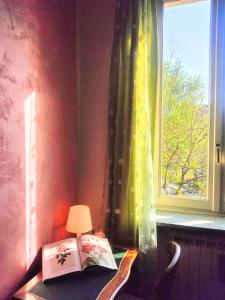 Posteľ alebo postele v izbe v ubytovaní Rainbow house Lingotto Inalpi