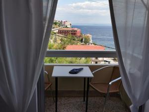 Nespecifikovaný výhled na moře nebo výhled na moře při pohledu z hotelu