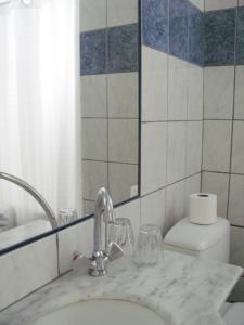 Koupelna v ubytování Hotel Marko