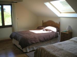 Uma cama ou camas num quarto em Mountainview B&B