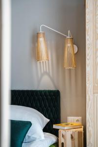 Ένα ή περισσότερα κρεβάτια σε δωμάτιο στο Apartament Sopa +5 φωτογραφίες