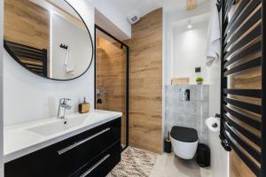 Ένα μπάνιο στο Apartament Sopa