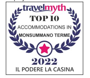 il Podere La Casina tanúsítványa, márkajelzése vagy díja