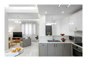 Kuchyň nebo kuchyňský kout v ubytování Casa di Ariadne