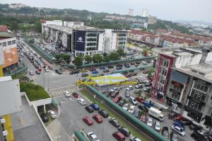Letecký snímek ubytování AmySity Homestay Gandaria Modern Lifestyle walking distance to Hub Shopping Centre at Sek 9 Bangi Sentral With Netflix