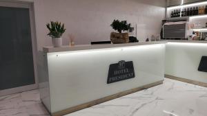 Kuchyň nebo kuchyňský kout v ubytování Hotel Presidente