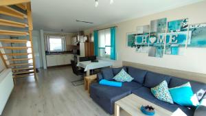 Χώρος καθιστικού στο Ferienwohnung Schlögl