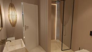 Koupelna v ubytování Pylaia Boutique Hotel & Spa
